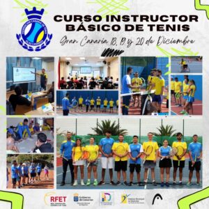 CURSO INSTRUCTOR BÁSICO DE TENIS GRAN CANARIA
