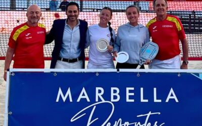Eva Santana, Bronce en el Campeonato de España de Tenis Playa